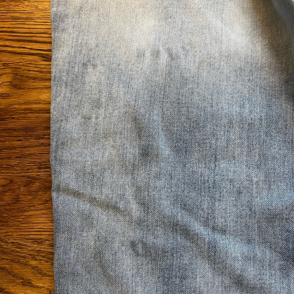 Signature Men’s Levi Strauss & Co. Distressed Denim Faded Light Wash Jeans 34x32 - Picture 15 of 16